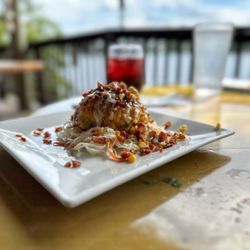 The Catch Seafood and Sushi - Crab cake
