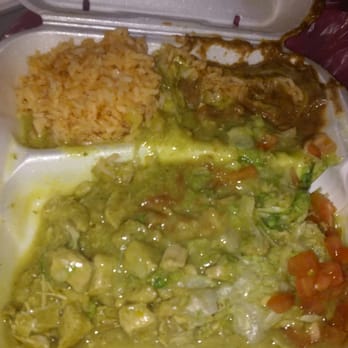El Sur Restaurant - Carnitas in green chile with rice and beans $5.99 - Mexican Near Me - Tucson, Arizona