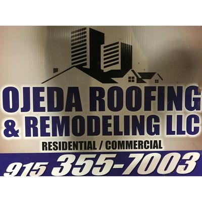 Ojeda's Roofing and Remodeling Logo