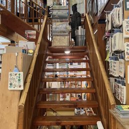 Upstairs ... books and gifts. Charming. Upstairs ... books and gifts. Charming.