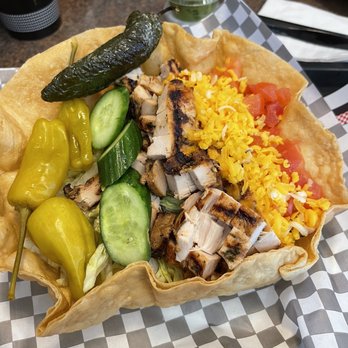 Paul's Place - Chicken taco salad - Diners Near Me - Orange, California