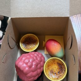 Crème Brûlée, Rosé Razzleberry & Mango Madness