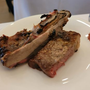 M Grill - My first round of meats, though I gave up on photos after this... pork rib on the left and garlic picanha on the right - Brazilian Near Me - Los Angeles, California M Grill - My first round of meats, though I gave up on photos after this... pork rib on the left and garlic picanha on the right - Brazilian Near Me - Los Angeles, California