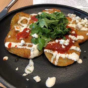 Narrative - Fried Green Tomatoes-really tasty - New American Near Me - Denver, Colorado