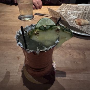 Cheddar's Scratch Kitchen - Coconut, pineapple mule - Comfort Food Near Me - Omaha, Nebraska Cheddar's Scratch Kitchen - Coconut, pineapple mule - Comfort Food Near Me - Omaha, Nebraska