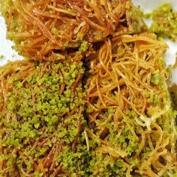 Mustafa Turkish Pizza - Delicious dessert. Not too sweet. Pistachio and honey I believe. - Turkish Near Me - Toronto, Ontario