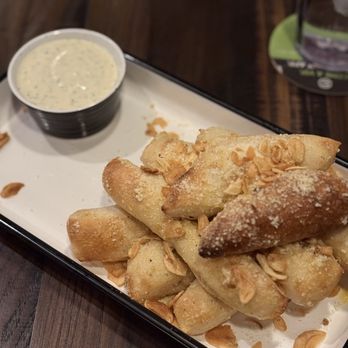 Shin Dig - Breadsticks with garlic ranch - Chicken Wings Near Me - Indianapolis, Indiana Shin Dig - Breadsticks with garlic ranch - Chicken Wings Near Me - Indianapolis, Indiana