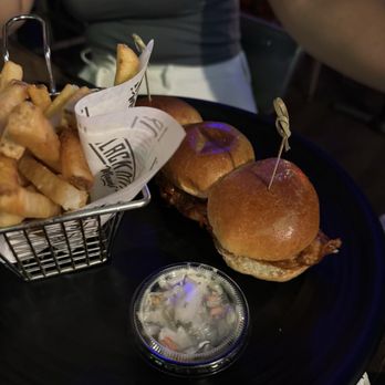 Black Market Miami - Pulled Pork Sliders - Sports Bars Near Me - Miami, Florida