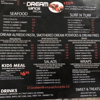 Dream Wings - Menu pt. 2 - Chicken Wings Near Me - Houston, Texas Dream Wings - Menu pt. 2 - Chicken Wings Near Me - Houston, Texas