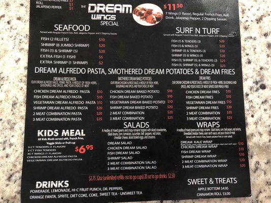 Menu photo 7 Dream Wings Houston, TX Menu photo 7 Dream Wings Houston, TX