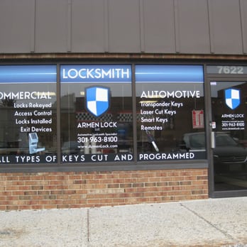 Armen Lock LLC - Storefront as seen after entering commercial park. - Keys & Locksmiths Near Me - Gaithersburg, Maryland Armen Lock LLC - Storefront as seen after entering commercial park. - Keys & Locksmiths Near Me - Gaithersburg, Maryland