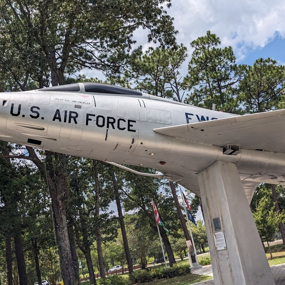 A fighter jet at Warbird Park. A fighter jet at Warbird Park.