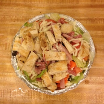 The Brick Oven Pizza - Chef Salad w/ grilled chicken - Pizza Near Me - Dobbs Ferry, New York The Brick Oven Pizza - Chef Salad w/ grilled chicken - Pizza Near Me - Dobbs Ferry, New York