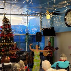 Hale Nani Rehabilitation & Nursing Center - Entertainment during the eesidents annual winter ball.