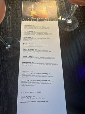 Menu photo 1 Fahrenheit Charlotte Charlotte, NC Menu photo 1 Fahrenheit Charlotte Charlotte, NC