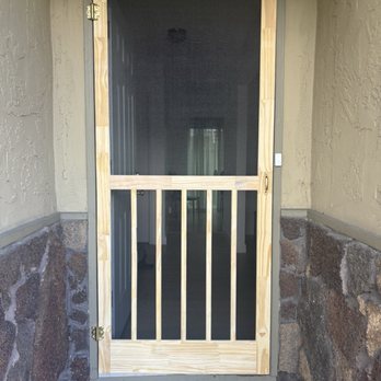 ProRock Construction - Outside view front screen door install. - Painters Near Me - Cupertino, California