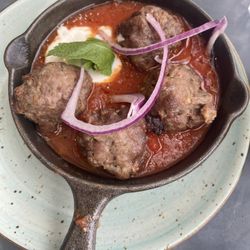 The Real Greek - St Martin's Lane - Lamb meatballs