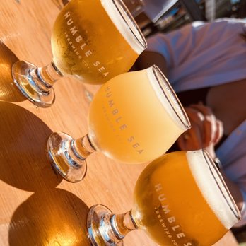 Humble Sea Brewing - Flight - Beer Gardens Near Me - Pacifica, California Humble Sea Brewing - Flight - Beer Gardens Near Me - Pacifica, California