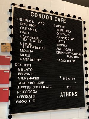 Menu photo 5 Condor Chocolates Athens, GA