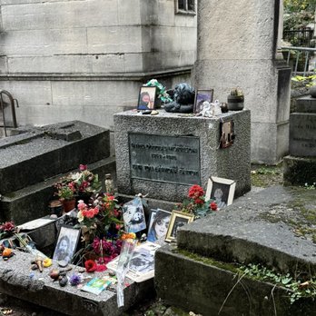 Cimetière du Père Lachaise - The famous Jim Morrison's tomb - Funeral Services & Cemeteries Near Me - Paris, 75