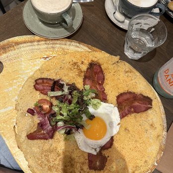 Dutch Pancake Masters - Bacon, cheese, and egg pancake - Restaurants Near Me - Amsterdam, New Hampshire Dutch Pancake Masters - Bacon, cheese, and egg pancake - Restaurants Near Me - Amsterdam, New Hampshire