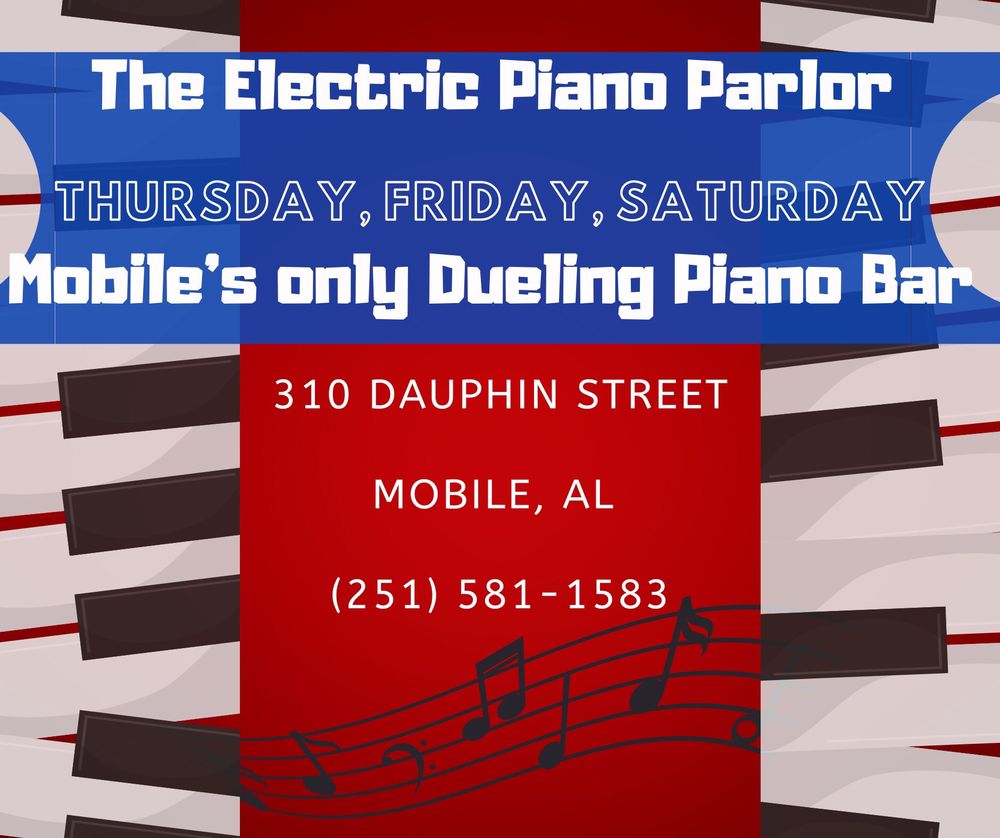 THE ELECTRIC PIANO PARLOR 13 Reviews 310 Dauphin St, Mobile
