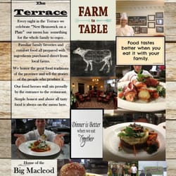 Maxwell's - Have you tried our great new Terrace menu yet ? Well loved comfort food and familiar flavours made with the finest New Brunswick produce !