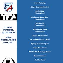 Luther Burbank Middle School - Soccer club in SFV. Affordable and an excellent choice for youth soccer: https://linktr.ee/tfasfv