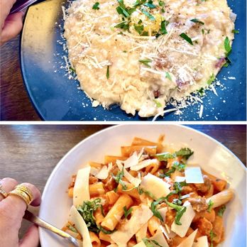 Davanti Enoteca - RISOTTO CARBONARA & RIGATONI ALLA VODKA - Italian Near Me - San Diego, California Davanti Enoteca - RISOTTO CARBONARA & RIGATONI ALLA VODKA - Italian Near Me - San Diego, California