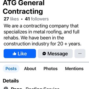 ATG General Contracting - ATG FB SITE. - Roofing Near Me - Fort Worth, Texas ATG General Contracting - ATG FB SITE. - Roofing Near Me - Fort Worth, Texas