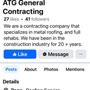 Photo of ATG General Contracting