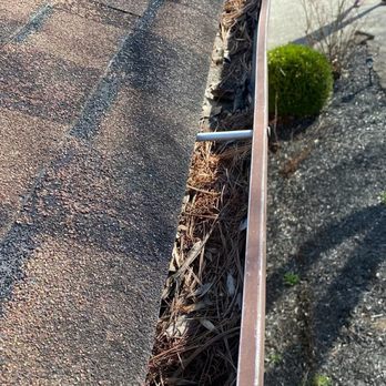 A&B Gutter Services - Before and after photos of gutter cleaning - Gutter Services Near Me