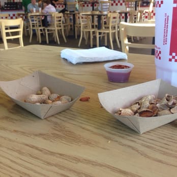 Five Guys - Peanuts!! - Burgers Near Me - Northridge, California