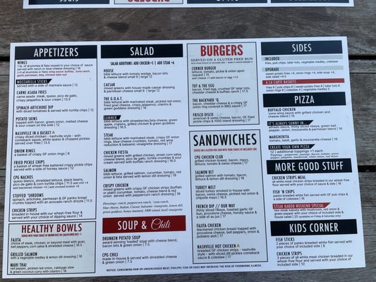 Menu photo 1 The Corner Pub and Grill Valley Park, MO Menu photo 1 The Corner Pub and Grill Valley Park, MO
