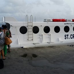 Embarking at Gallows Bay, St.Croix