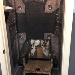 Pikes Peak Escape Rooms - The execution chair