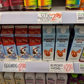 Trader Joe's - Eggnog and almond nog - Grocery Near Me - Minnetonka, Minnesota