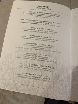 Menu photo 4 Miky Monterosso al Mare, SP