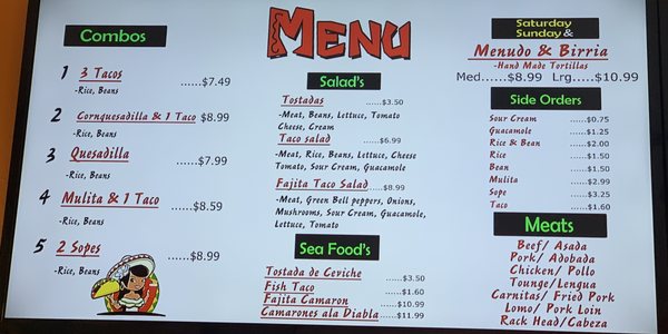Menu photo 4 Las Marias Pasco, WA Menu photo 4 Las Marias Pasco, WA