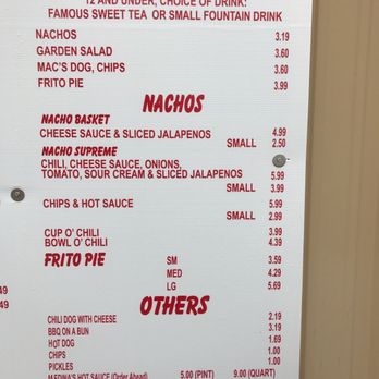 The Spud - a menu for kids's menu - Fast Food Near Me - Lufkin, Texas The Spud - a menu for kids's menu - Fast Food Near Me - Lufkin, Texas