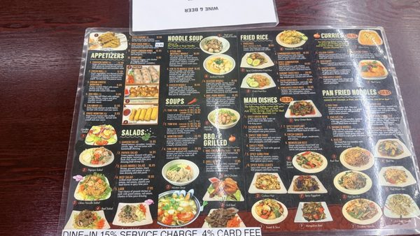 Menu photo 1 Panang Thai Los Angeles, CA