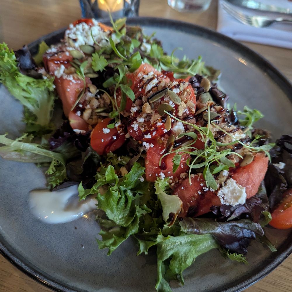 Bronze Bird - The watermelon and feta salad! Highly recommended! - Beer, Wine & Spirits Near Me - San Diego, California Bronze Bird - The watermelon and feta salad! Highly recommended! - Beer, Wine & Spirits Near Me - San Diego, California
