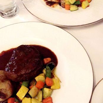 Lynn's Bistro - Filet Mignon and Rack of Lamb from the "set menu" - French Near Me - Kirkland, Washington