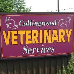Collingwood Veterinary Services - Our Sign