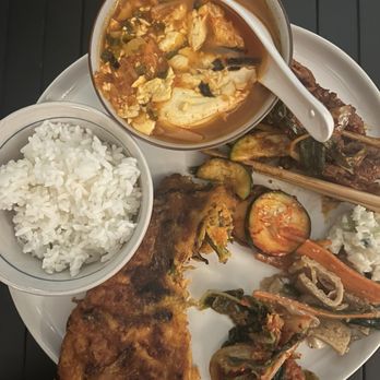 Always Spring Restaurant - 16. Soontofu Jjigae, 14. Kimchi Jjigae, 37. Maewoon Dak Bulgogi - Korean Near Me - Beaverton, Oregon