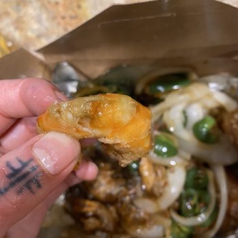 SoCal Wings - Poop inside the shrimp. Unpeeled and fried? Doesn't make any sense. - Chicken Wings Near Me - Long Beach, California SoCal Wings - Poop inside the shrimp. Unpeeled and fried? Doesn't make any sense. - Chicken Wings Near Me - Long Beach, California