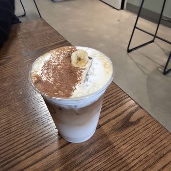 Carbon Coffee - Banana milk latte - Coffee & Tea Near Me - Aurora, Colorado Carbon Coffee - Banana milk latte - Coffee & Tea Near Me - Aurora, Colorado