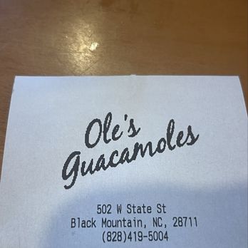 Ole's Guacamole - Mexican Near Me - Black Mountain, North Carolina Ole's Guacamole - Mexican Near Me - Black Mountain, North Carolina
