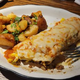 Beef breakfast burrito Beef breakfast burrito