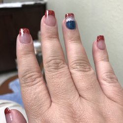 Beautiful Nails by Michelle - Loving it!!!! July 4th nails